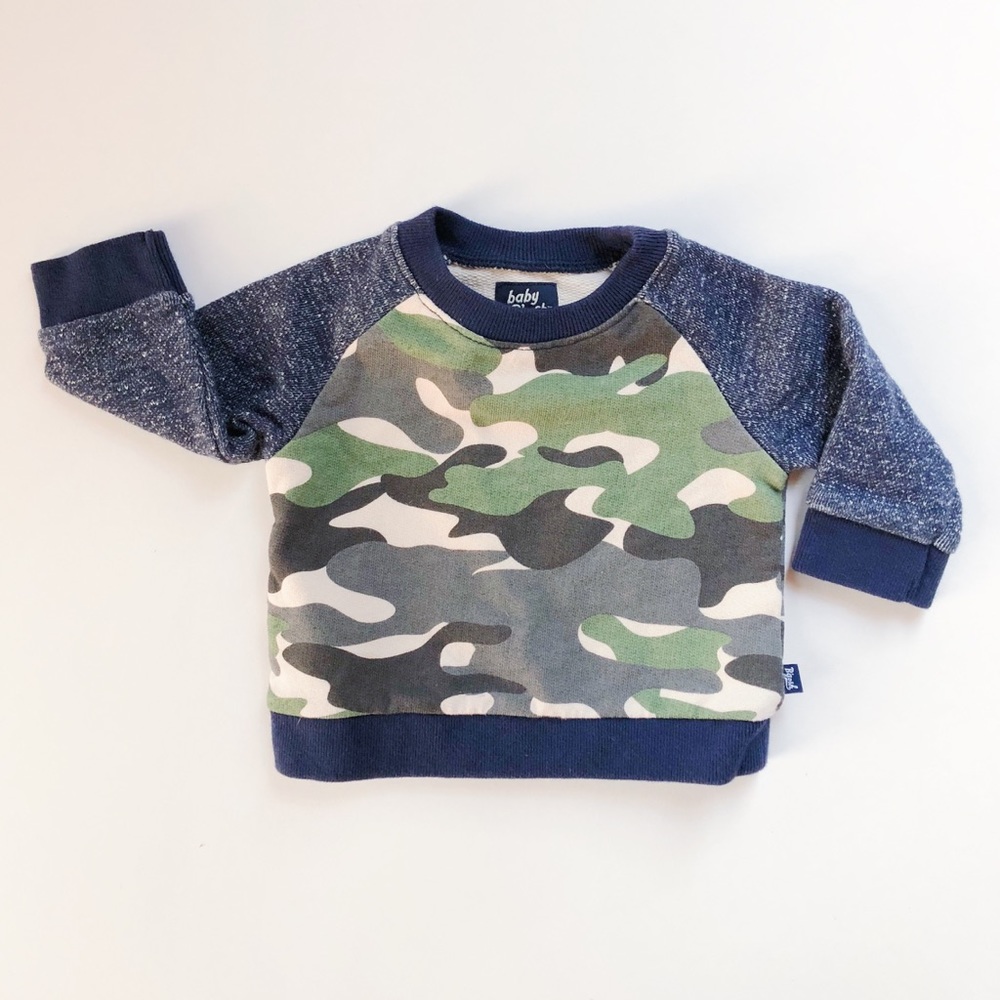 Osh Kosh Camo Pullover Sweater NEVER WORN